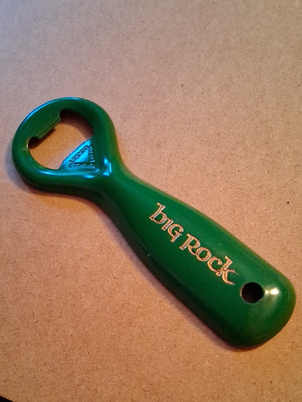 Big Rock Green Bottle Opener